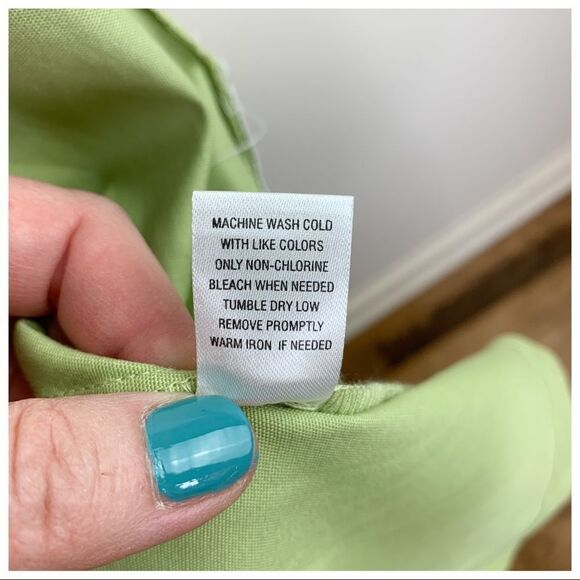 Appleseed's Light Green‎ Cotton Front Zip Jacket M - Picture 10 of 11